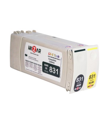 Pack 2 cartuchos para HP L310/315/330/335/360/365 (HP831) 775ml Tinta látex