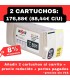 Pack 2 cartuchos para HP L310/315/330/335/360/365 (HP831) 775ml Tinta látex