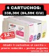 Pack4P for HP L310/330/360 (HP831) 775ml cartridge