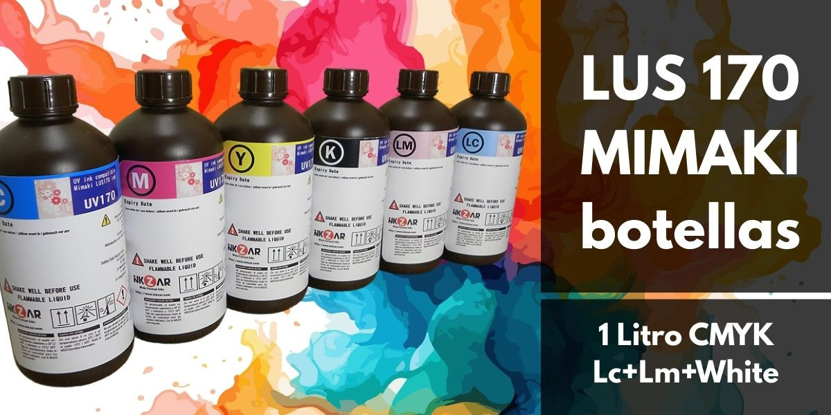 Lus 170 Mimaki botellas